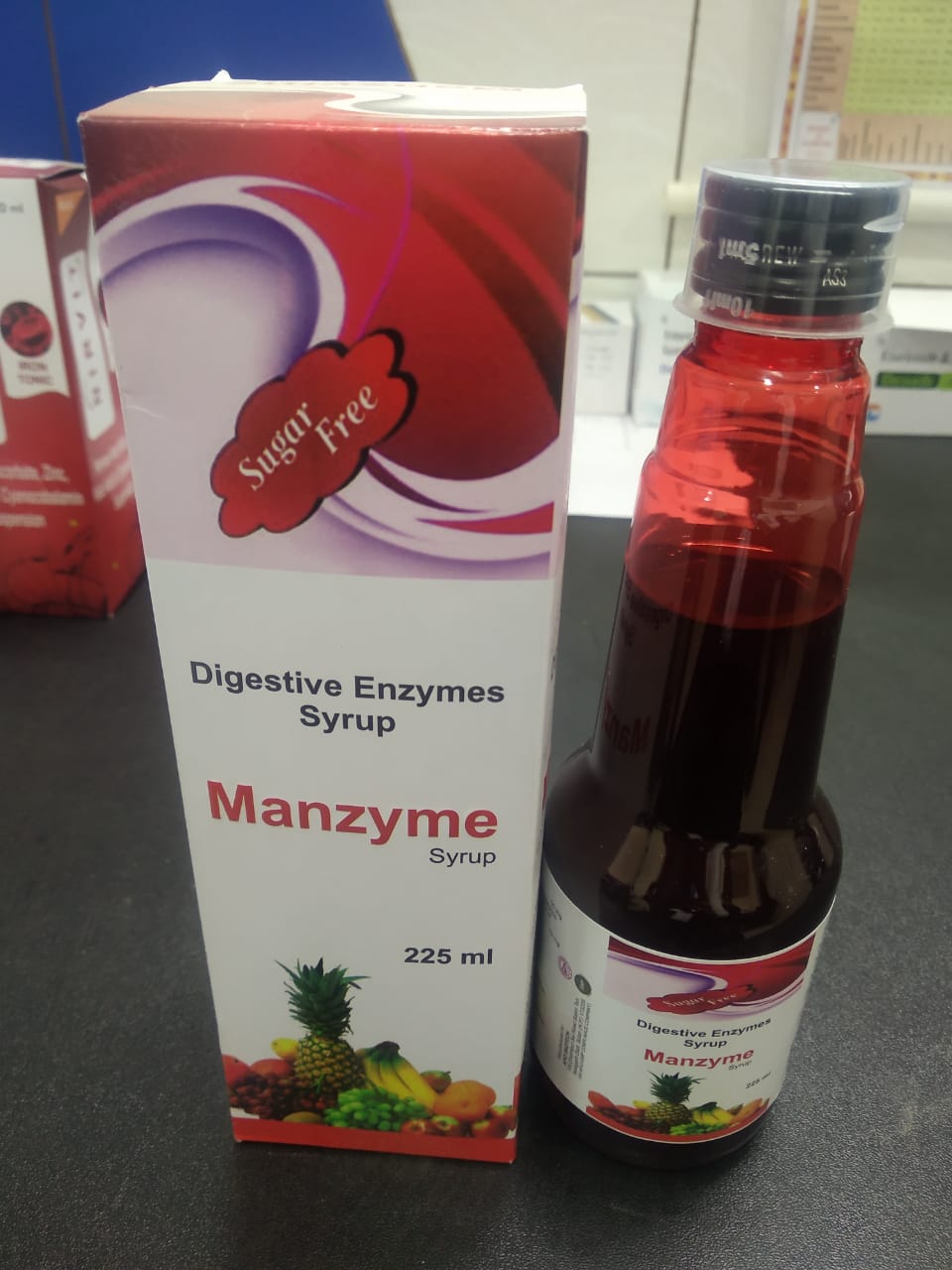 DIGESTIVE ENZYME SYRUP PCD PHARMA FRANCHISE THIRD PARTY MANUFACTURING
